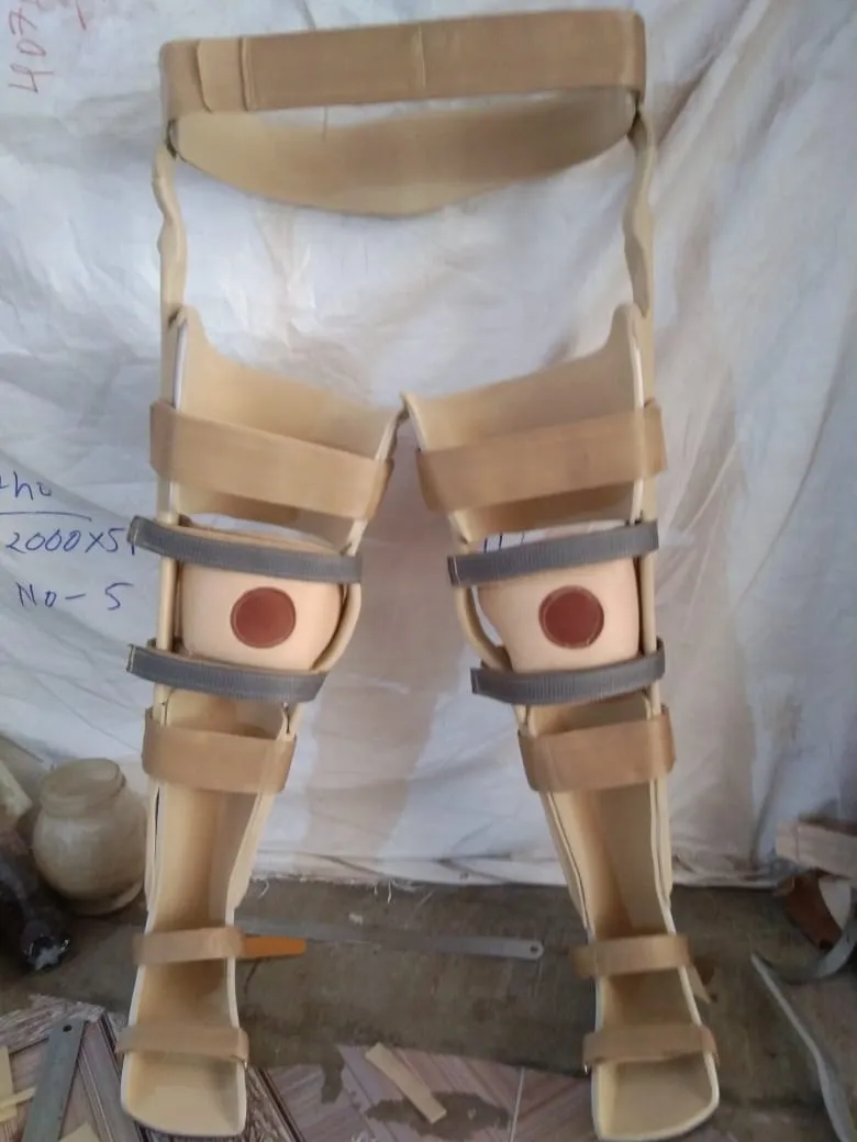 Hip Abduction Brace With Knee Support Ortho Product Available in Thane