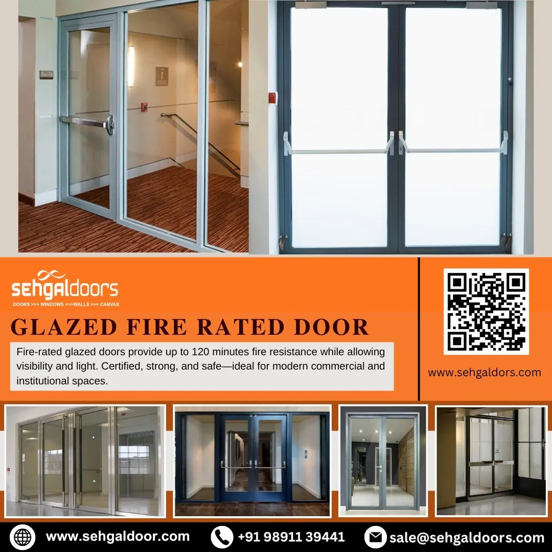 Glazed Fire Rated Doors