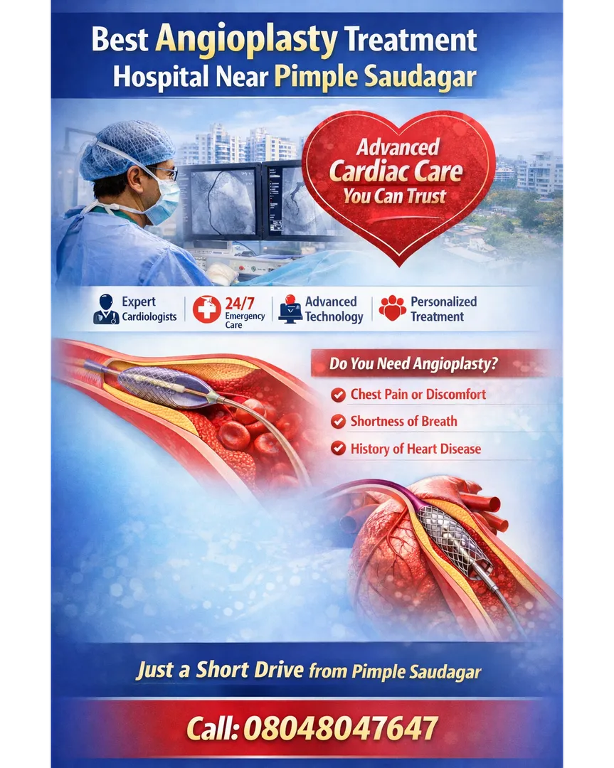 Best Angioplasty Treatment Hospital Near Pimple Saudagar