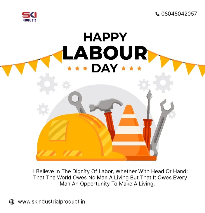 π©βππ Happy Labour Day! A salute to every hand that creates, every mind that innovates, and every ...