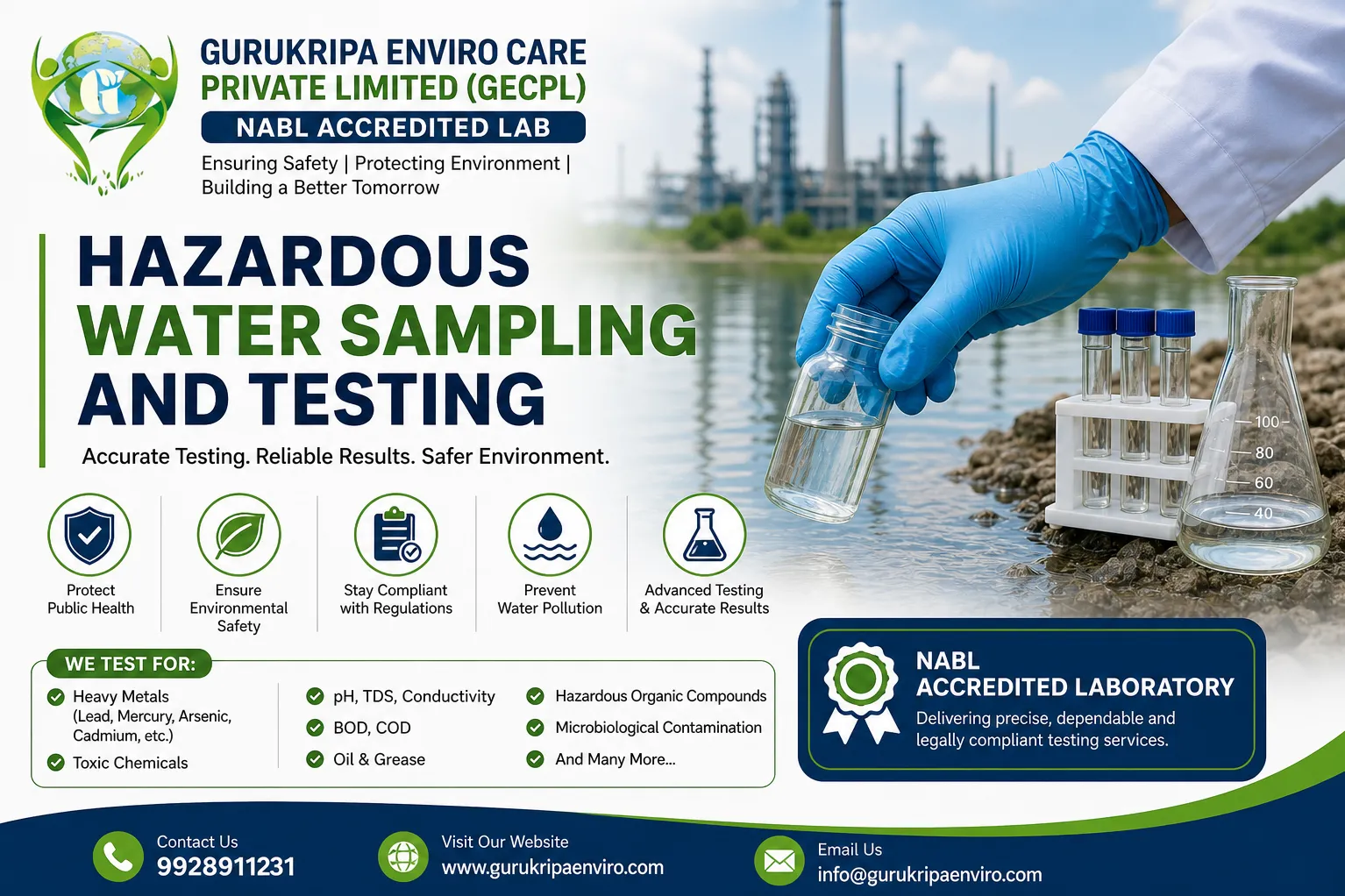 Hazardous Water Sampling and Testing