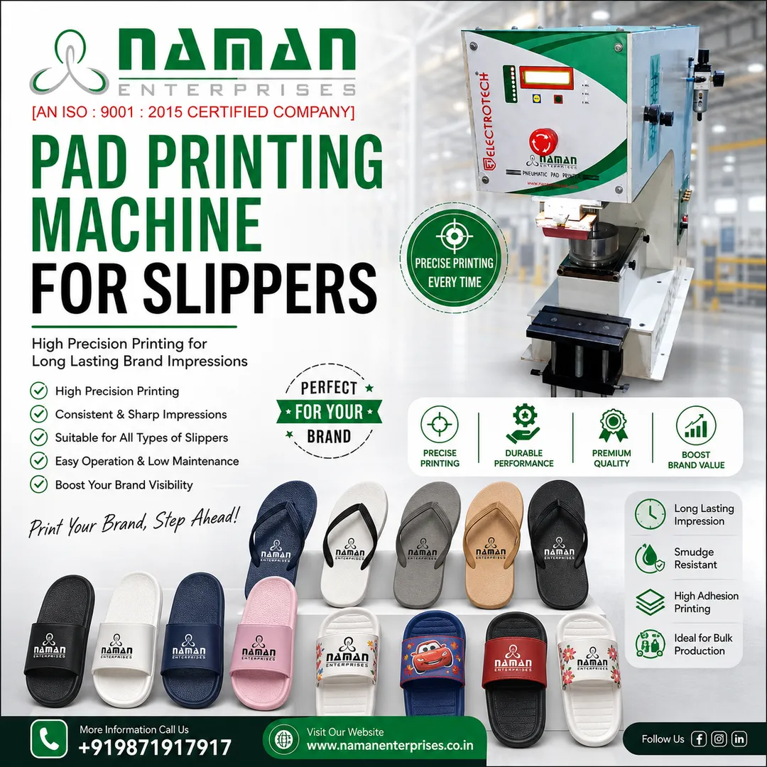 Slippers Pad Printing Machine