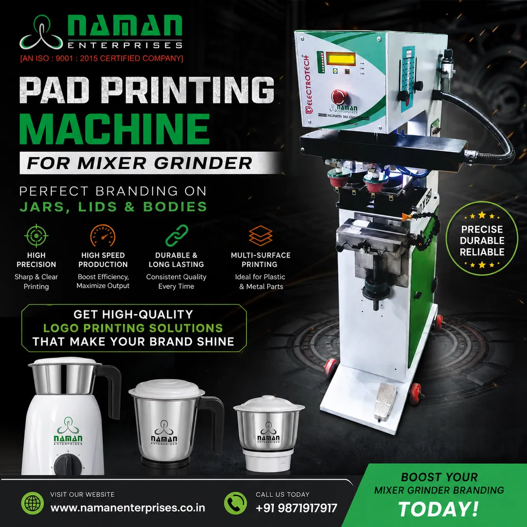 Pad Printing Machine For Mixer Grinder and Home Appliances
