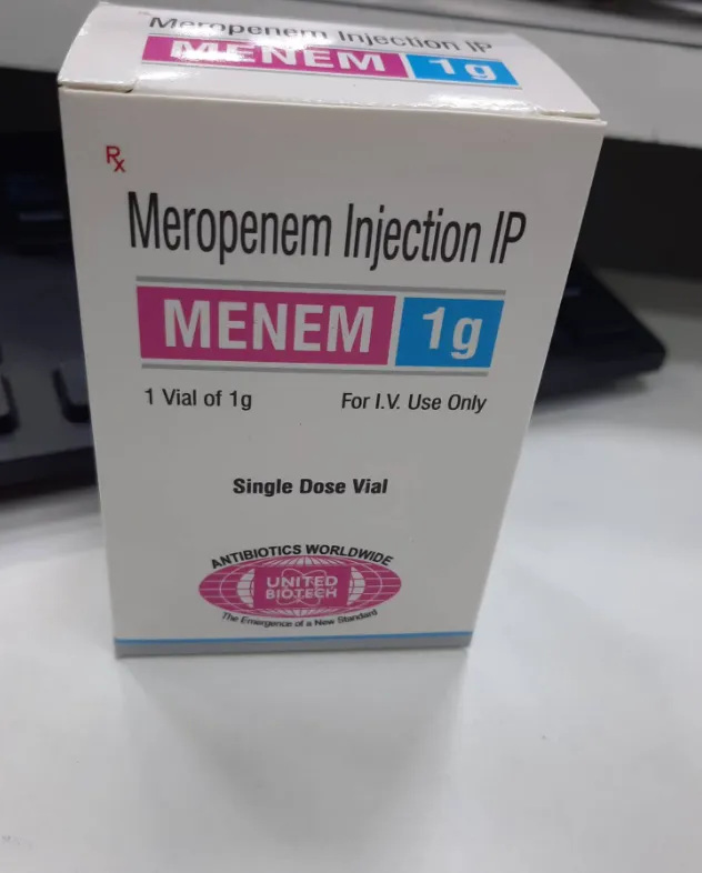 Injection Menem 1gm in Pune – A Critical Solution for Severe Infections