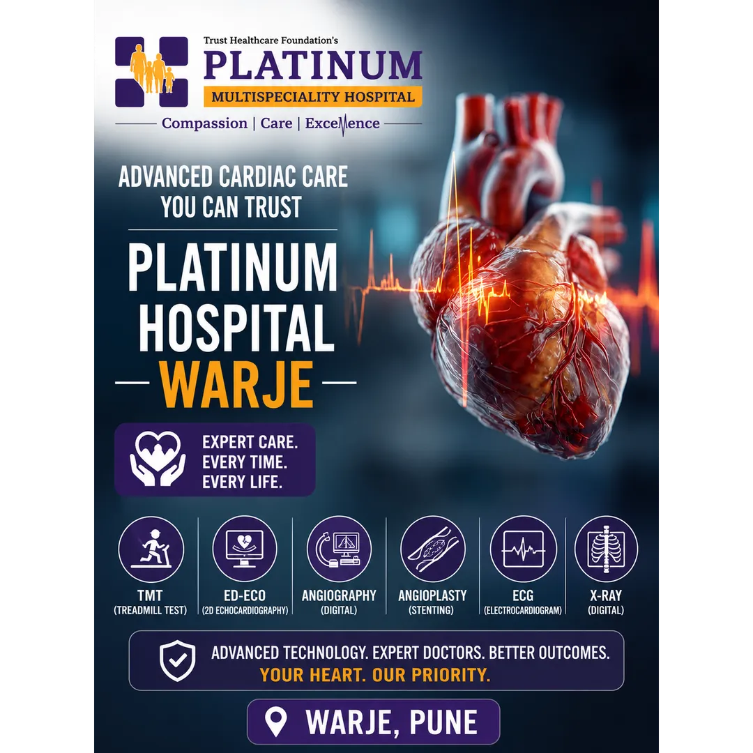 Platinum Hospital is a trusted healthcare center offering advanced cardiac care and surgical treatme...