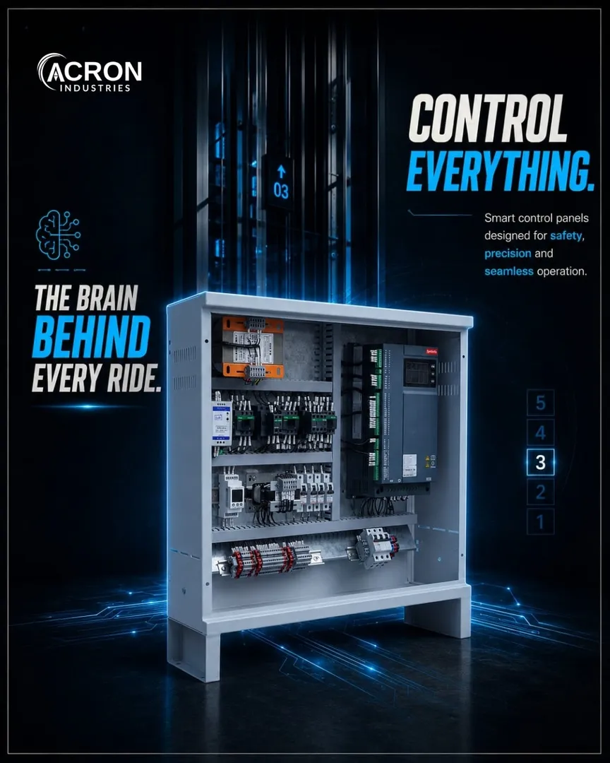 The brain behind every smooth elevator ride. ⚡
Advanced control panels engineered for precision, saf...