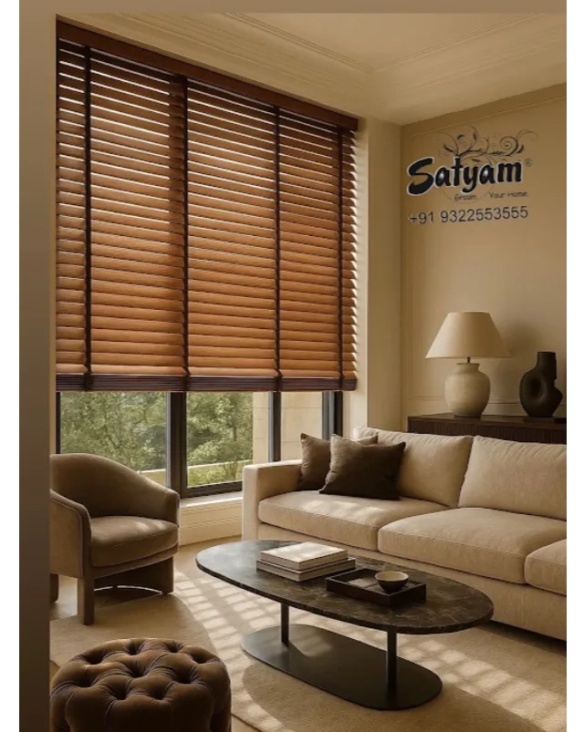 Wooden Venetian Blinds in Thane for Spaces That Need Structured Light Control
