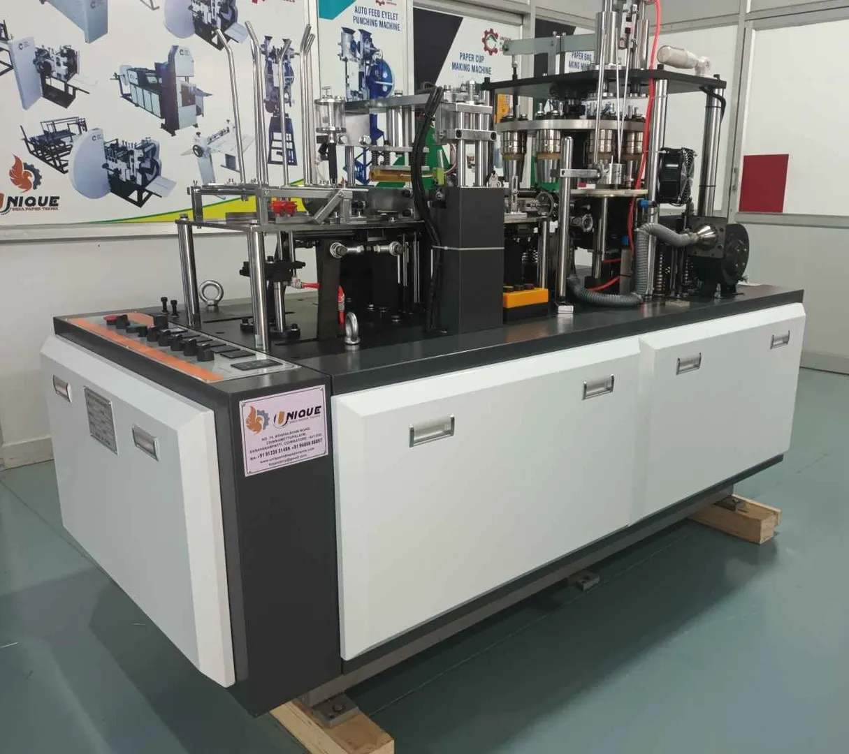 JJ Mark High speed Cup making Machine is available in Coimbatore