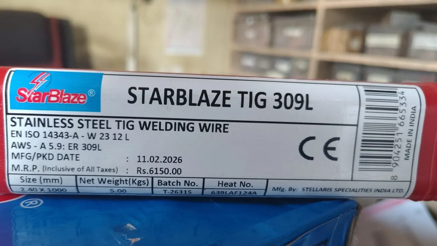 Star Blaze Stainless Steel TIG Welding Wire