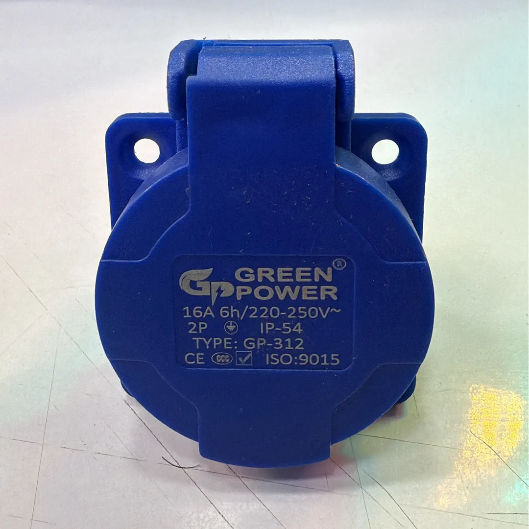 IP54 16A 2Pin Panel Socket