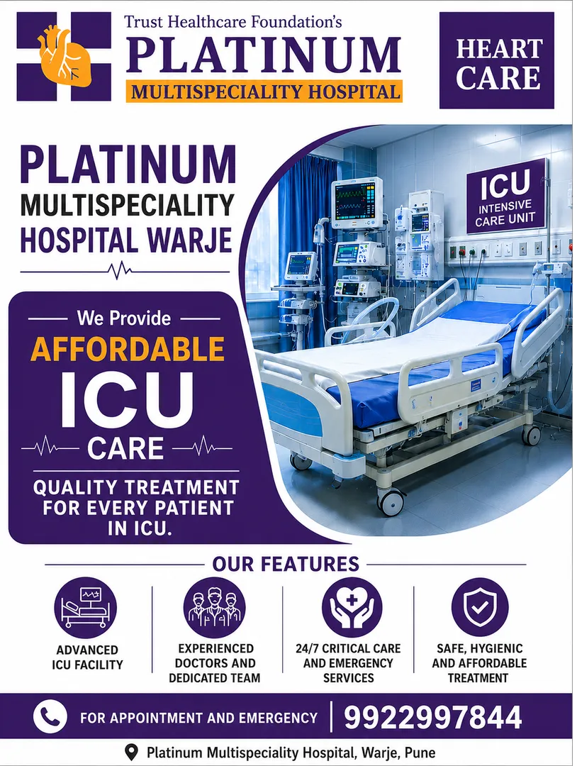 Platinum Multispeciality Hospital - A trusted destination for advanced heart and ICU care near Gujar...