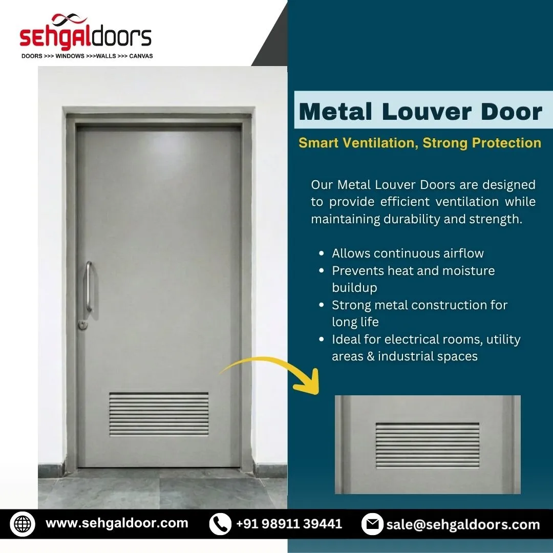 Metal Louver Door