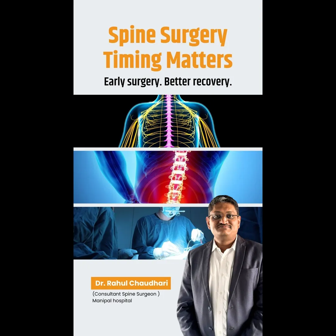 Many patients with severe spine problems delay surgery because they feel medicines are giving tempor...