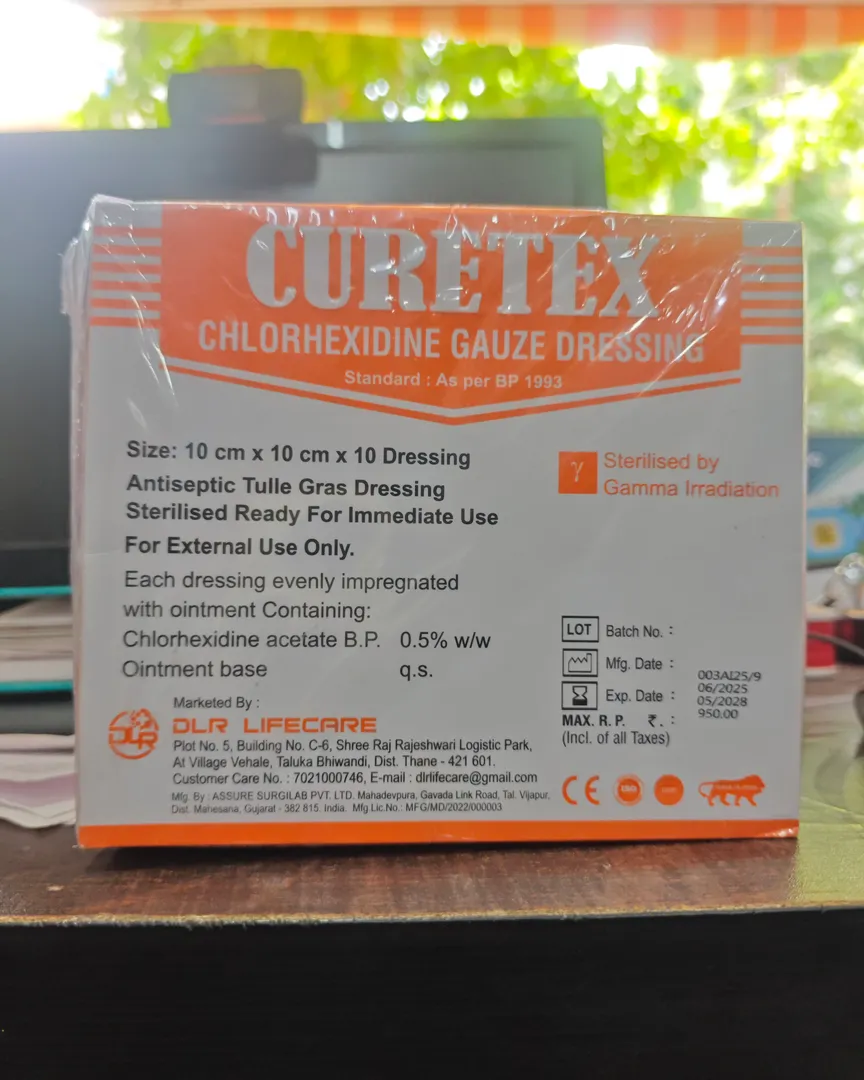 Bactigrass Chlorhexidine Gauze Dressing