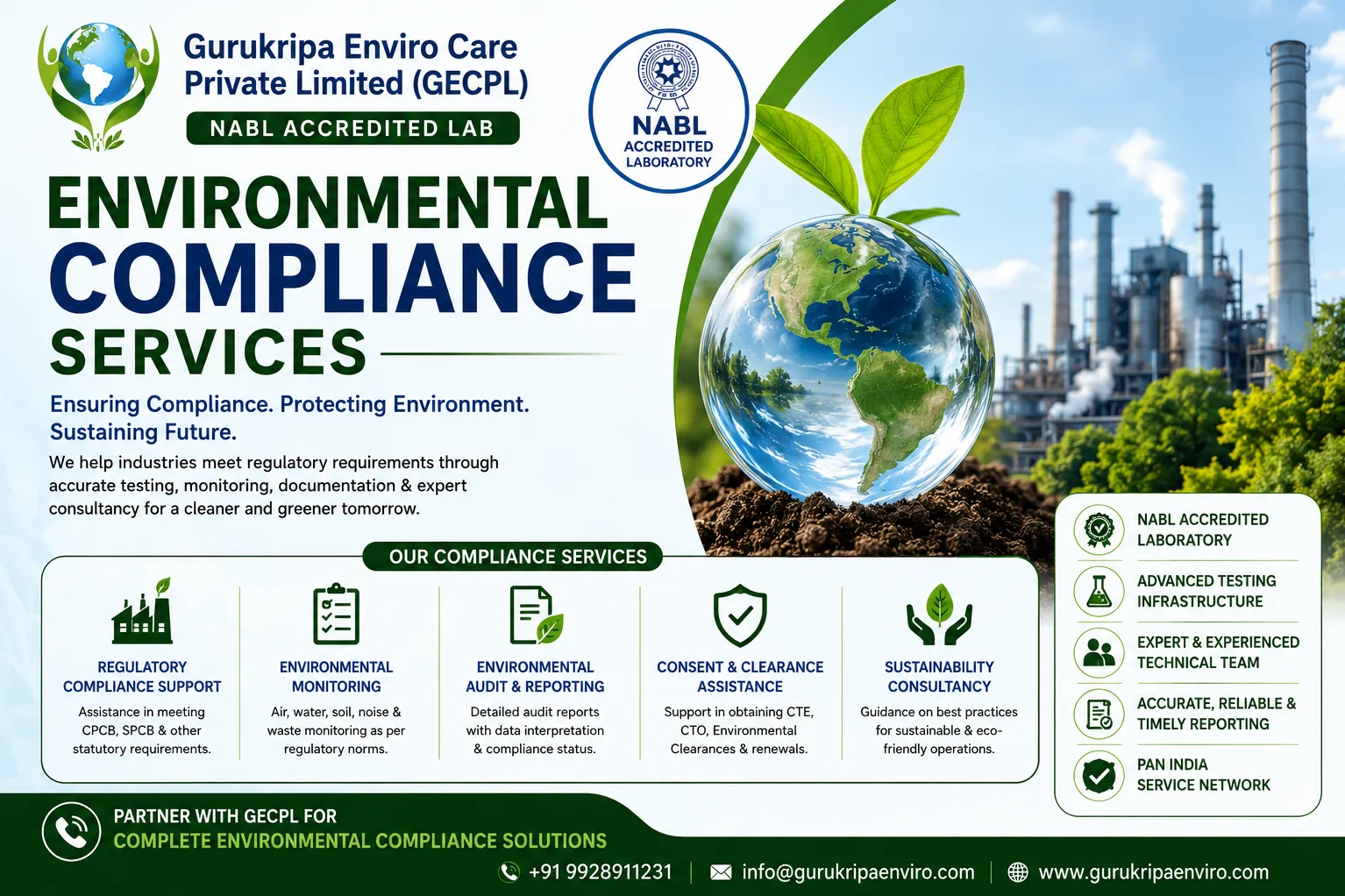 Environmental Compliance Services – Reliable & NABL Accredited Solutions