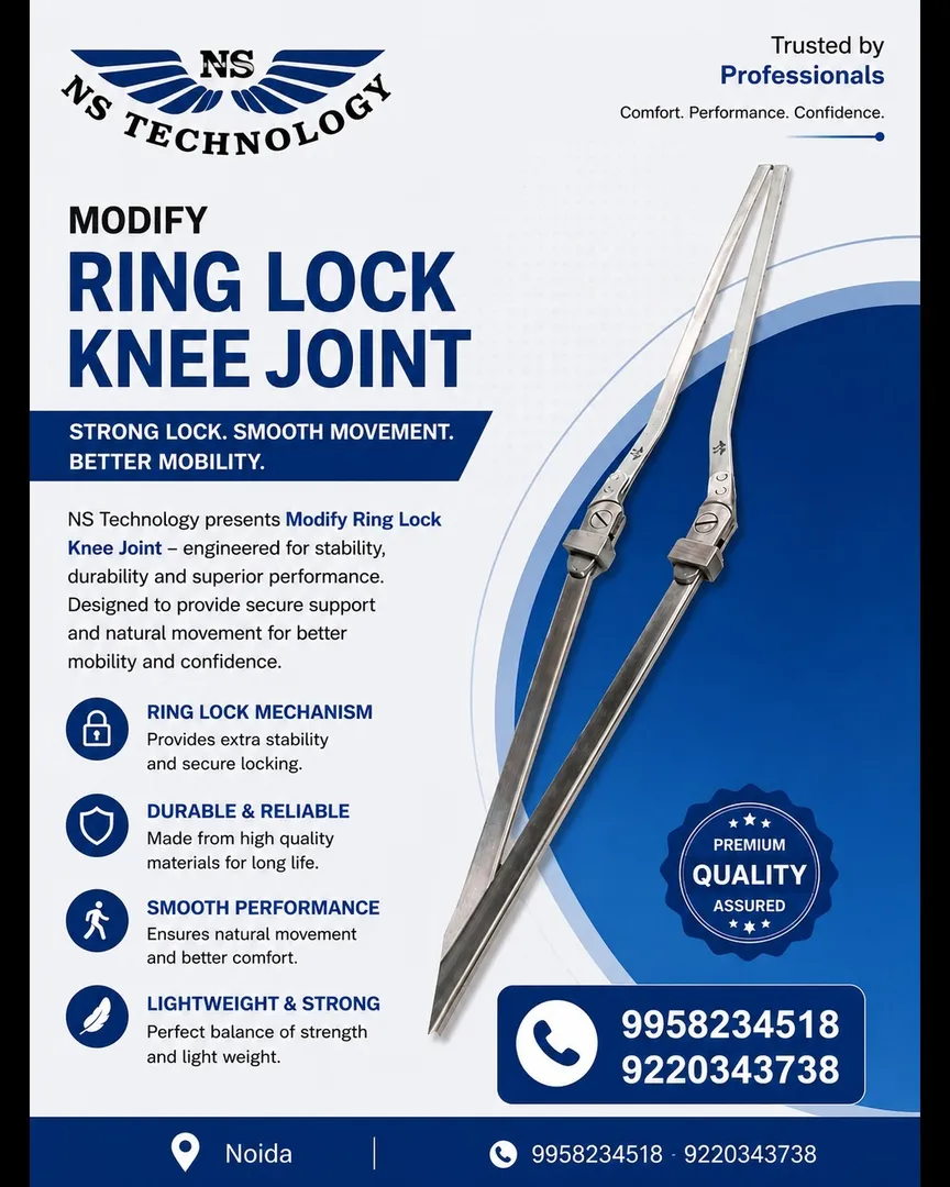 Mobility Support Prosthetic Components Manufacturer in Noida
