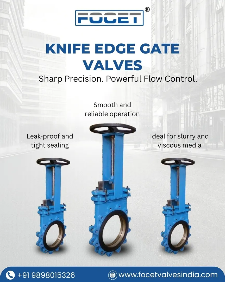 Knife Edge Gate Valve Manufacturer in India