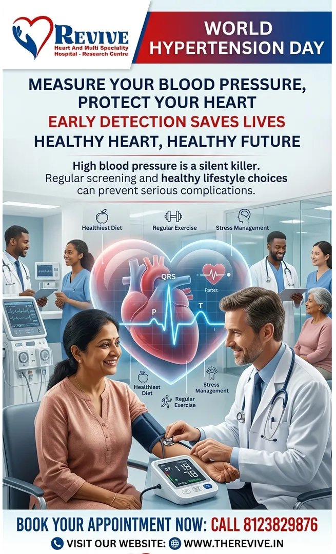 Measure Your Blood Pressure, Protect Your Heart | Revive Multispeciality Hospital Mysore