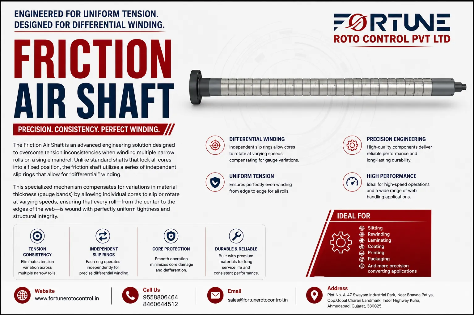 Friction Air Shaft