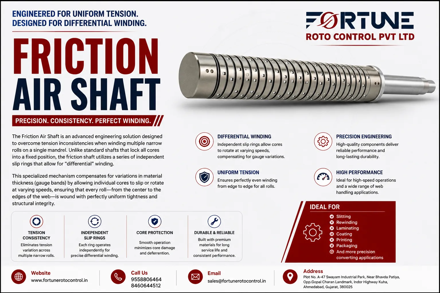 Friction Air Shaft