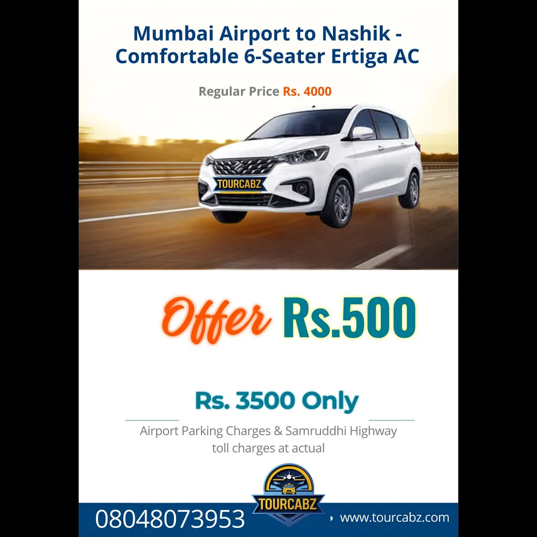 Best Nashik to Mumbai Airport Cab Service for Family Travel – TourCabz
