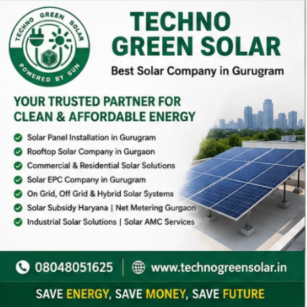 Best Solar Company in Gurugram