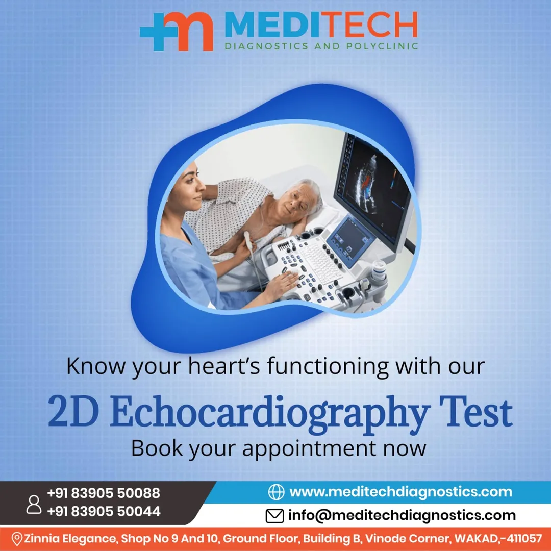 2D echocardiography, commonly called 2D echo, uses high-frequency sound waves to create moving, two-...