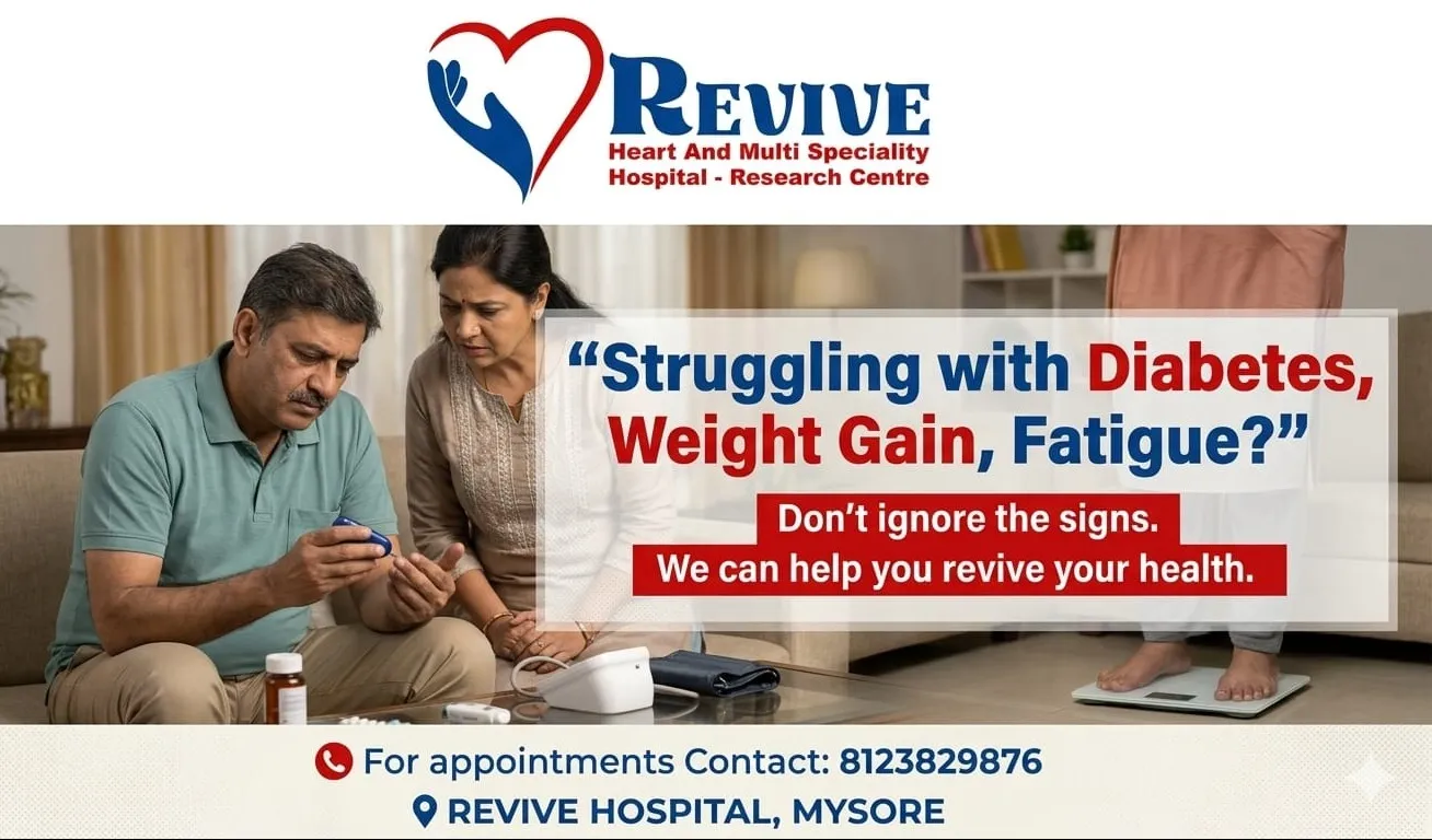 Diabetes, Obesity & Metabolic Care in Mysore | Revive Hospital