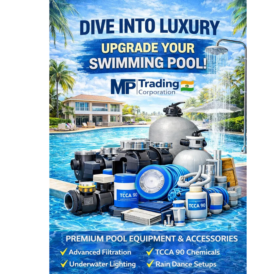 Dive Into Luxury with Premium Swimming Pool Solutions by MP Trading Corporation