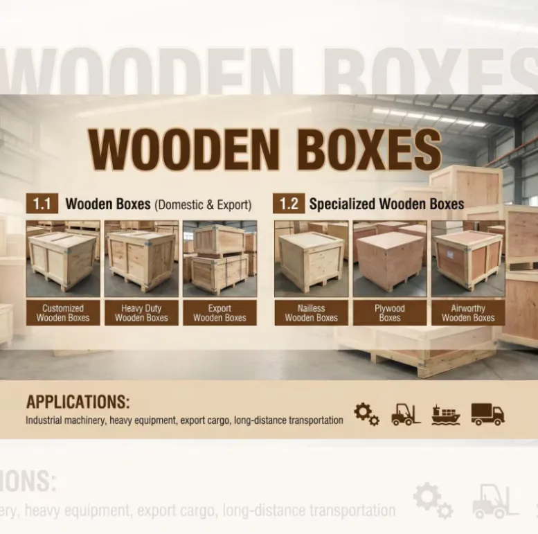 Wooden Box Manufacturer in Pune for Industrial and Export Needs