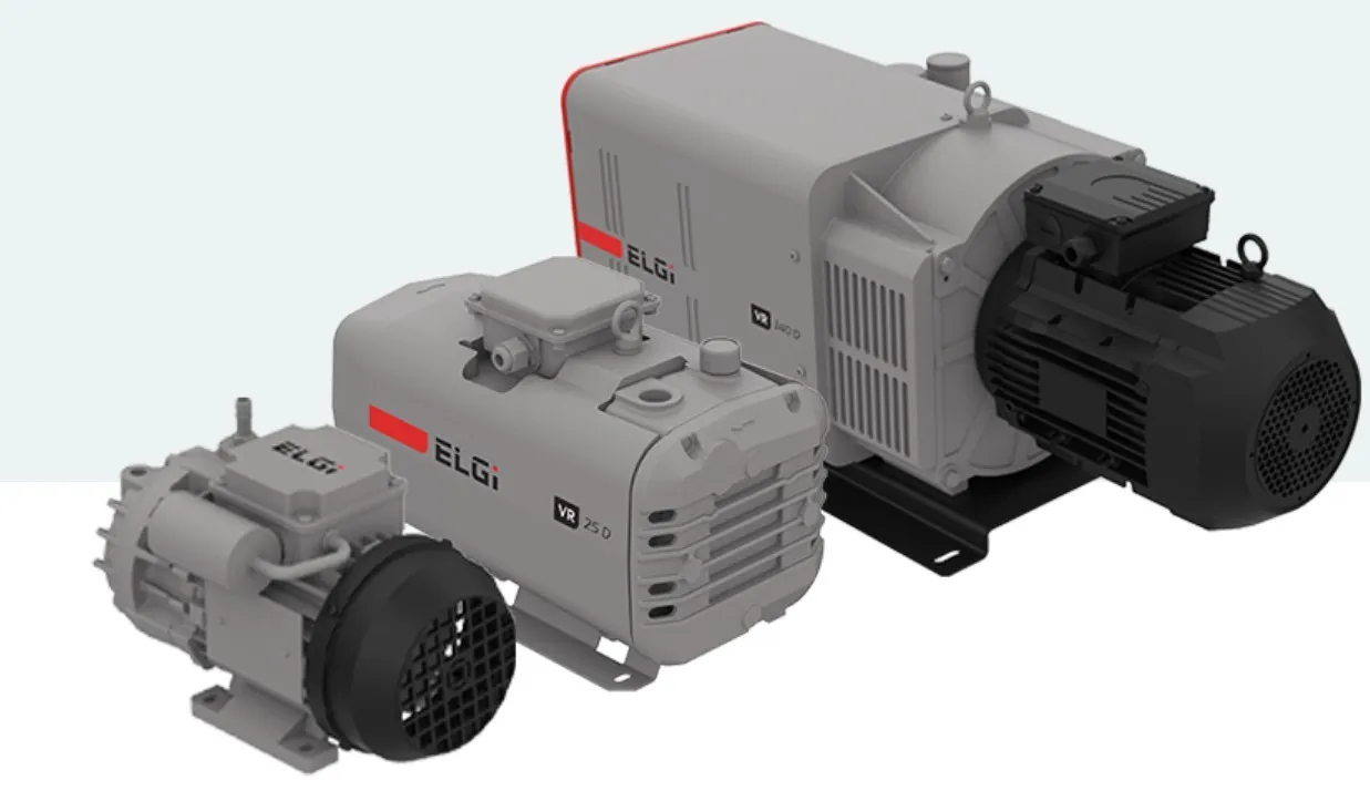 Lubricated Rotary Vane Vacuum Pumps