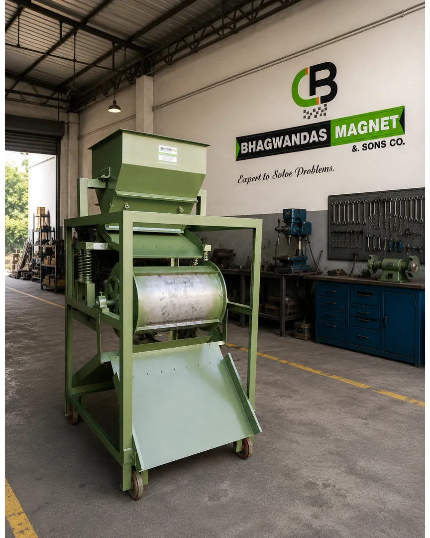 magnetic drum separator Manufacturer in Mumbai