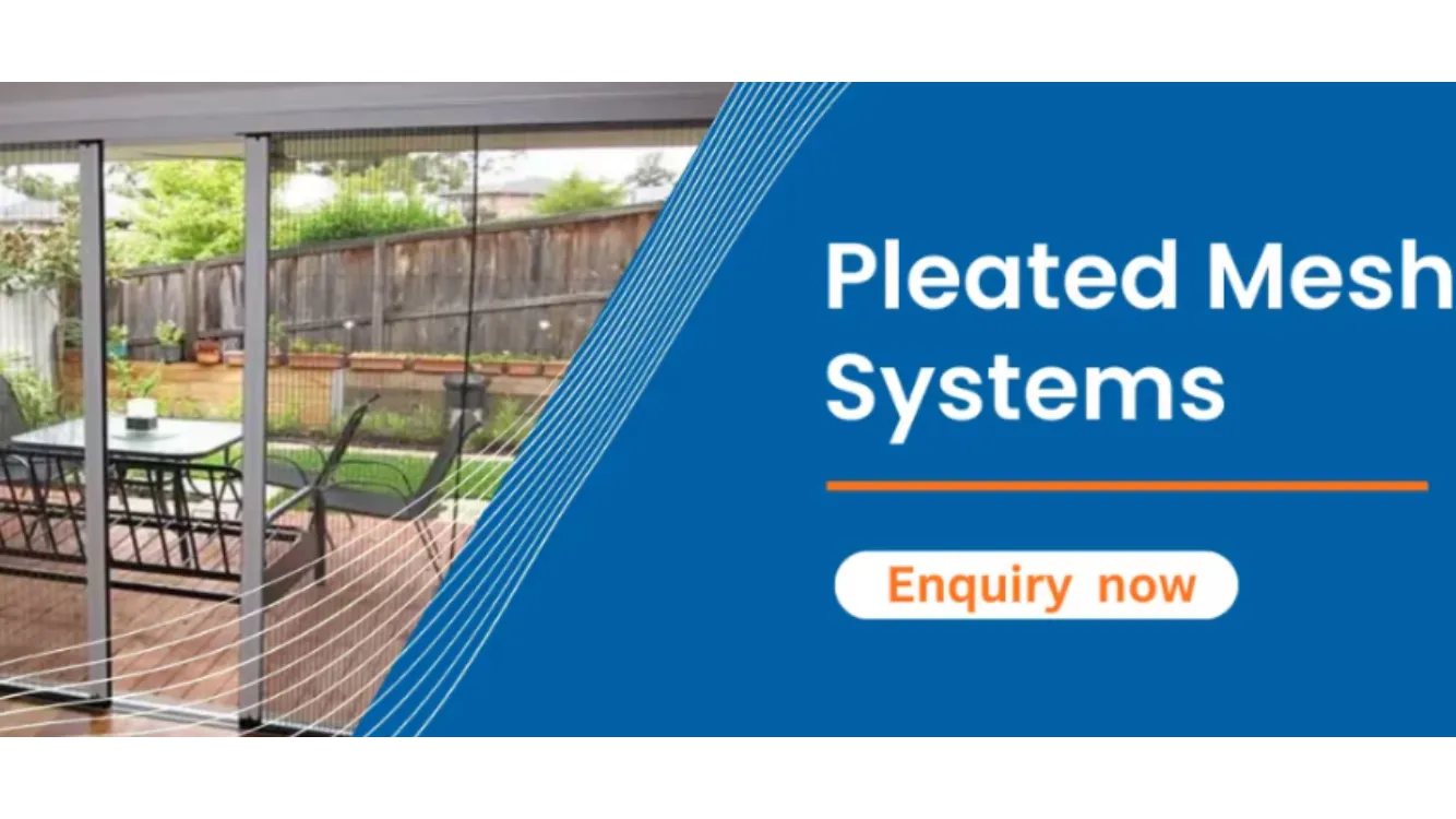 Pleated Mesh Systems Manufacturer in Gurgaon for Flexible and Elegant Window Solutions