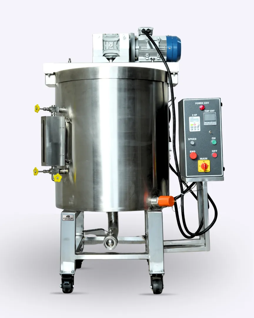 chocolate melting tank manufacturer in Noida - Sahith Engineering