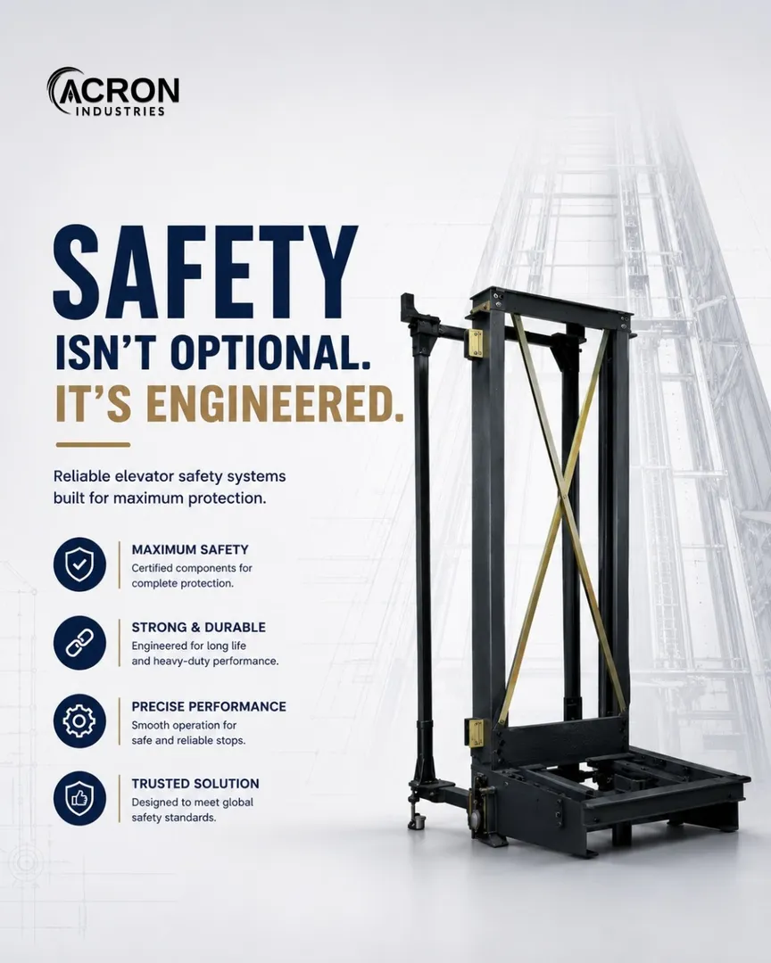 π‘οΈ Safety You Can Trust. Performance You Can Rely On.
Engineered for maximum elevator protection w...
