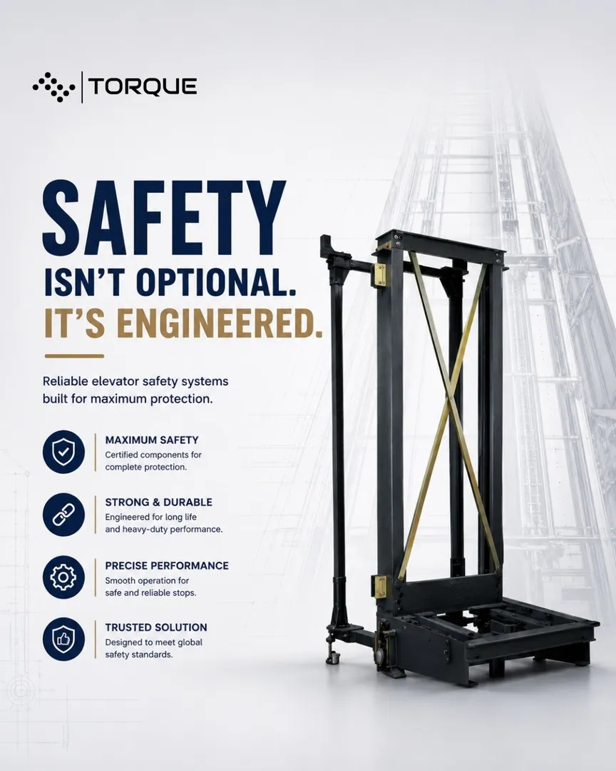 π Reliable Safety For Every Ride.
Premium elevator safety solutions engineered for secure performa...