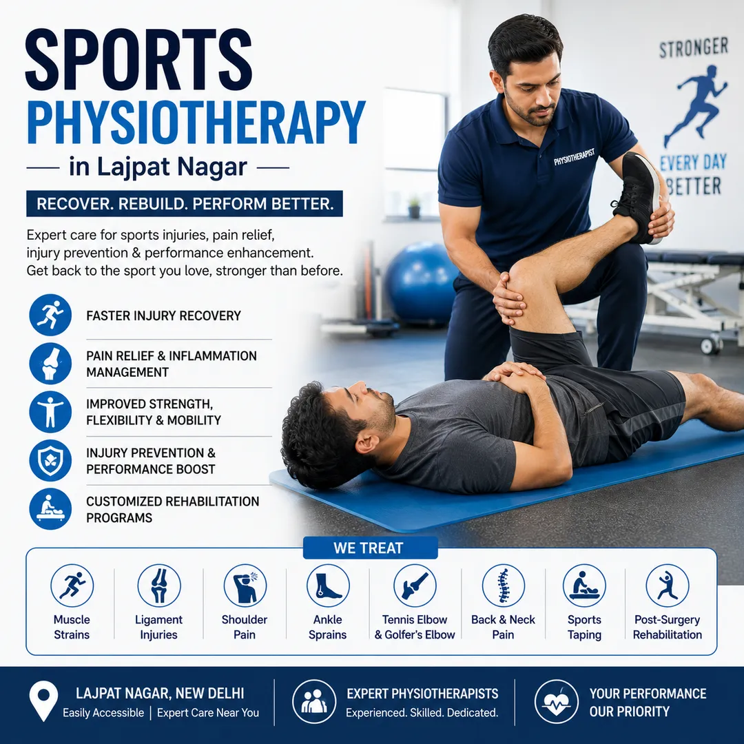 Sports Physiotherapy in Lajpat Nagar