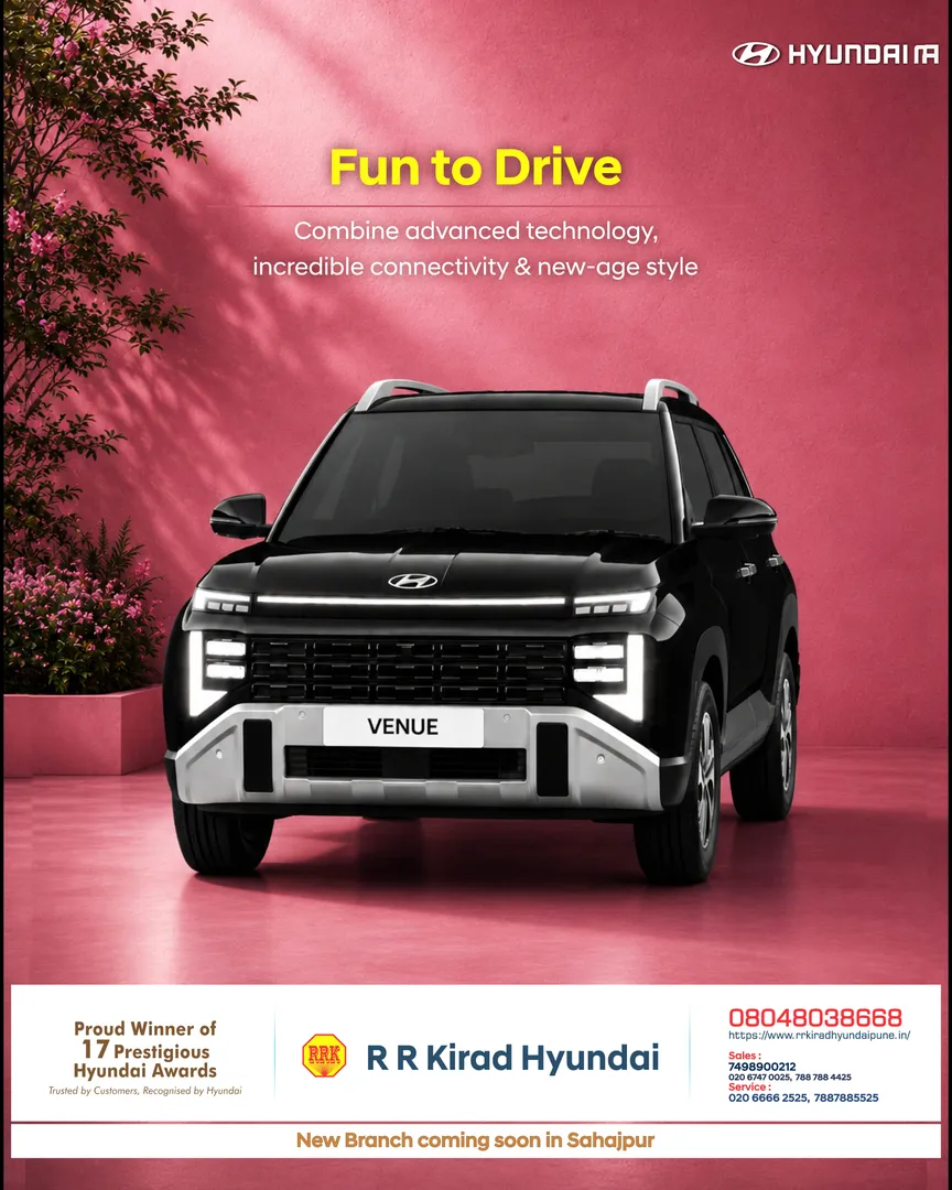 Bold from every angle. Confident in every detail. Hyundai Showroom Hadapsar, Fatima Nagar, Fursungi