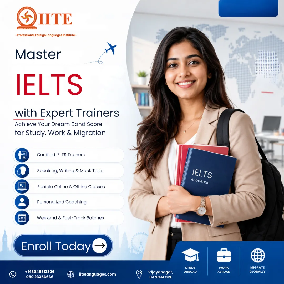Professional IELTS Coaching in Vijayanagar | Enroll Today