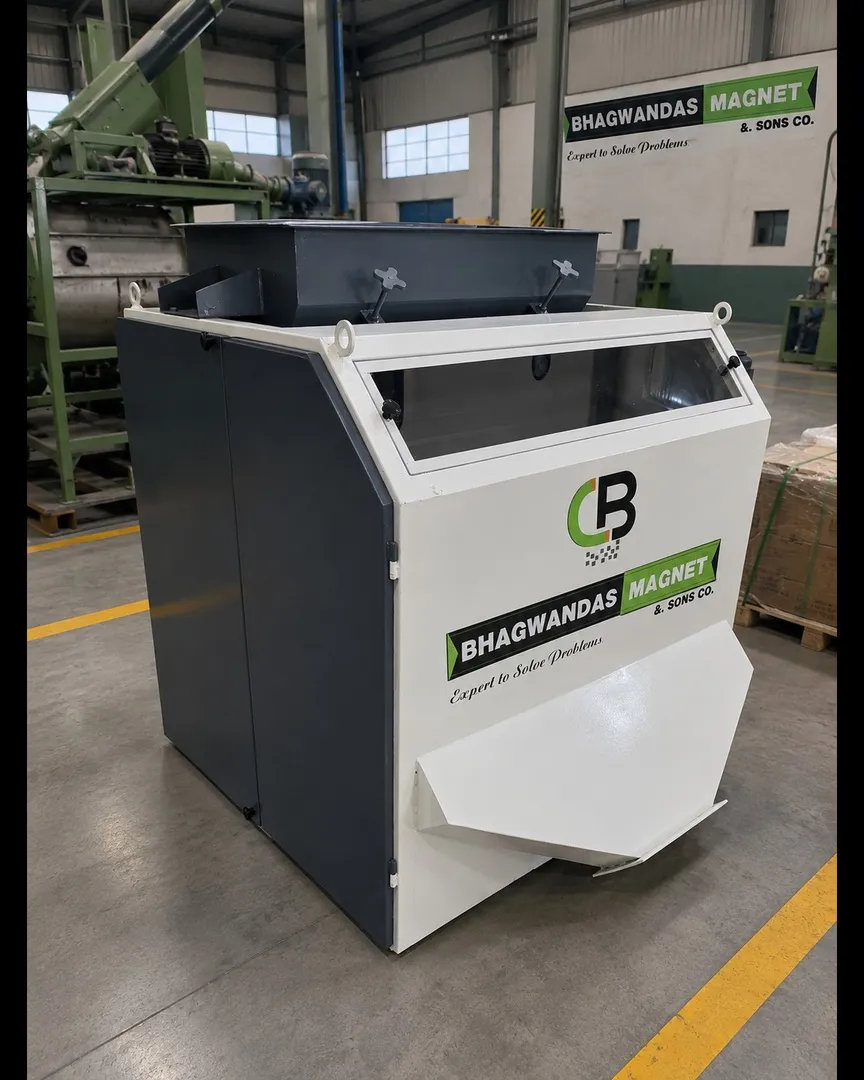 magnetic destoner and vibro screen Manufacturer in Pune,