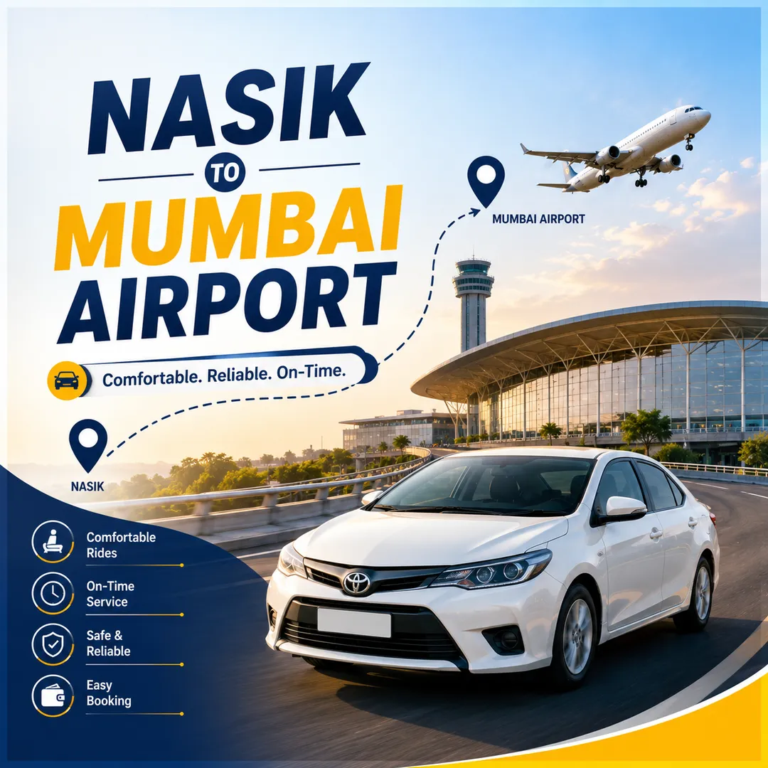 Nashik to Mumbai Airport Cab – TourCabz