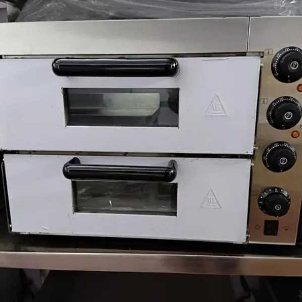 Double Deck Mini Pizza Oven Manufacturer in India | Commercial Pizza Oven Supplier