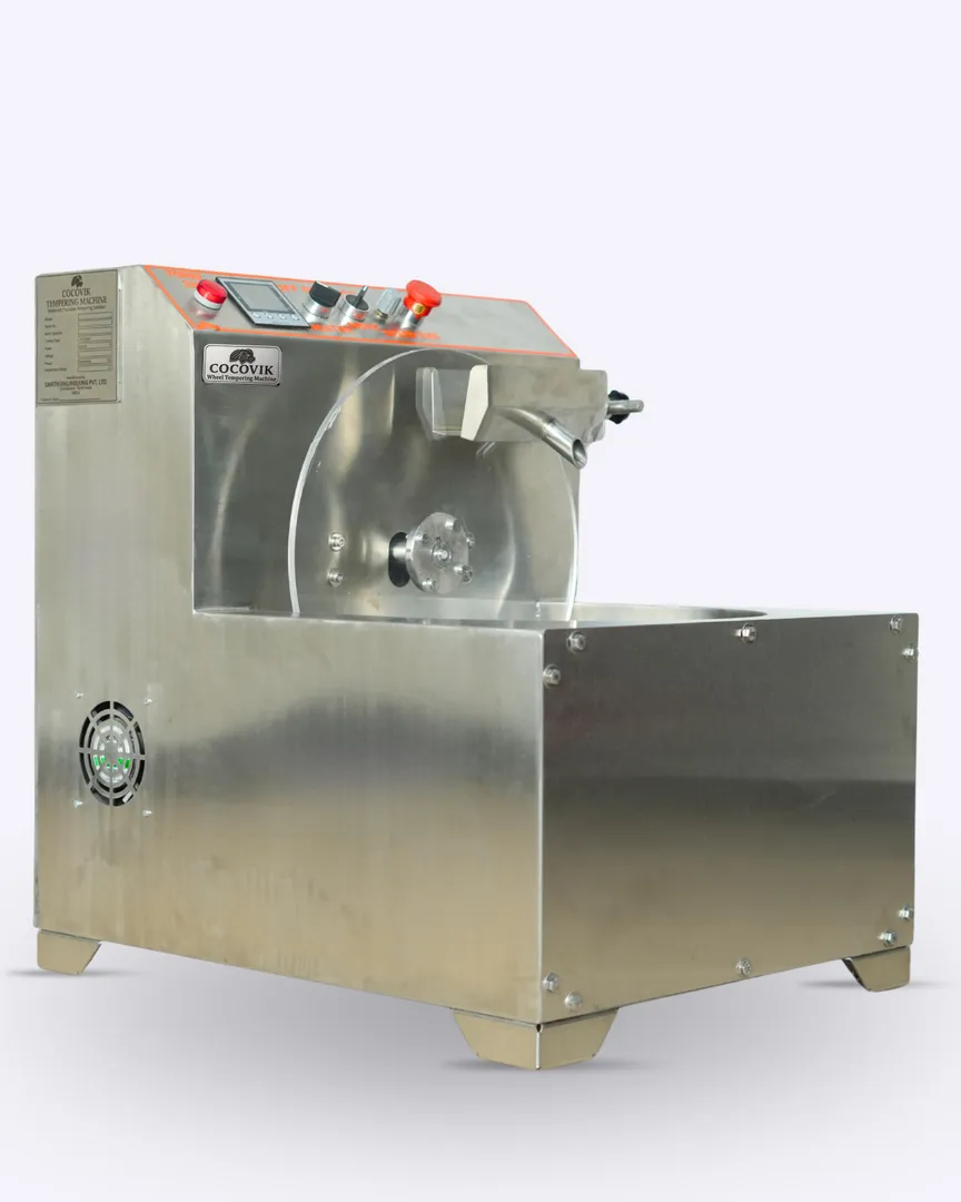 A chocolate tempering machine in Singapore -Sahith Engineering