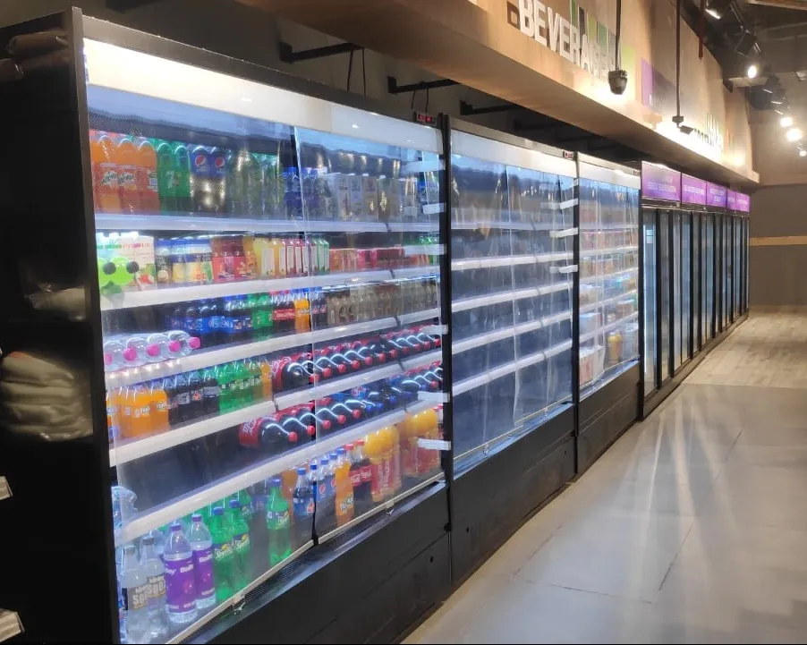 Supermarket Open Chiller For Beverages In Delhi
