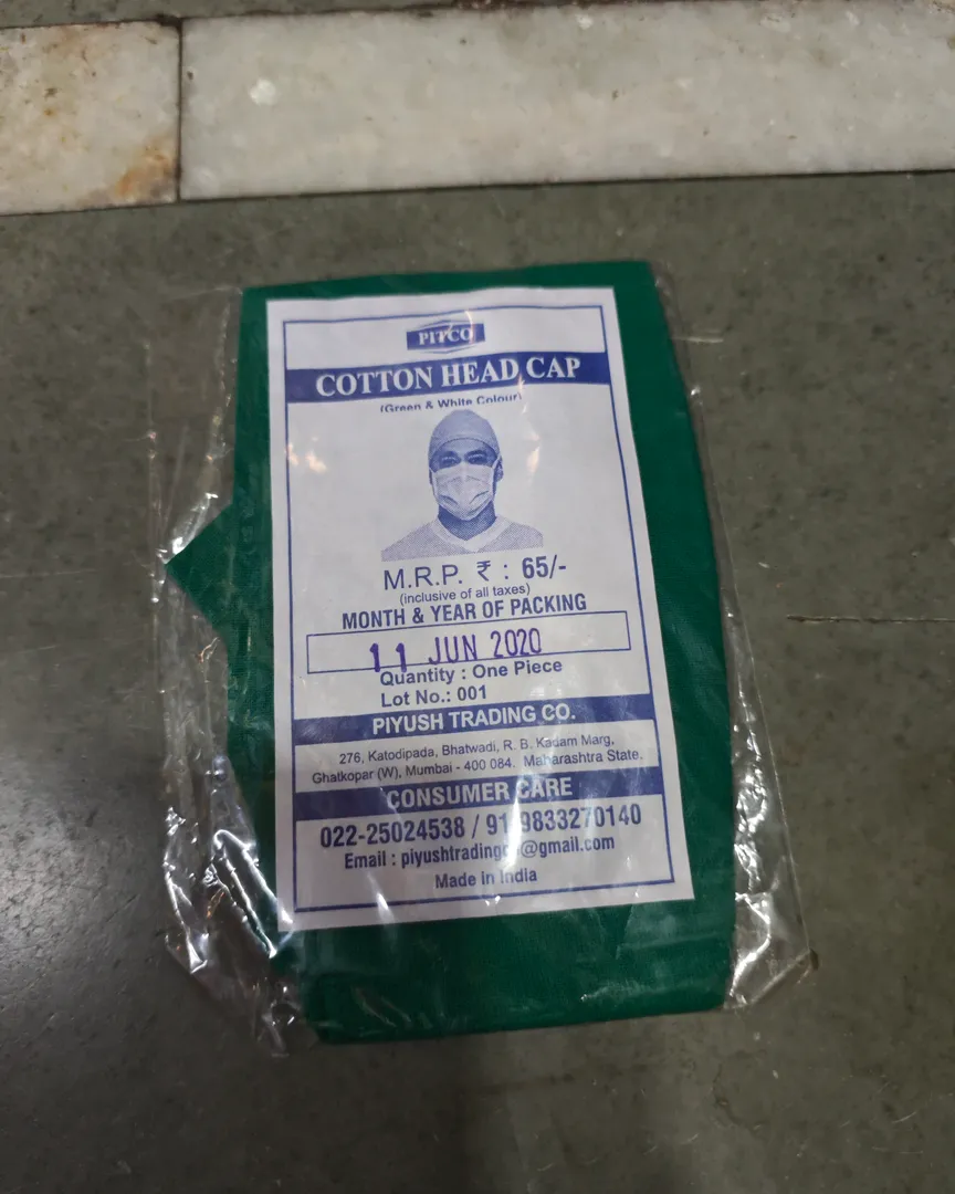Cotton Head Cap Available in Wholesale price in Kalwa naka