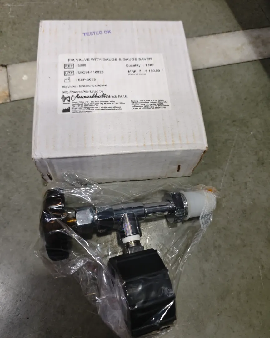 F/A Valve with GAUGE &GAUGE SAVER Available in Kalwa Thane