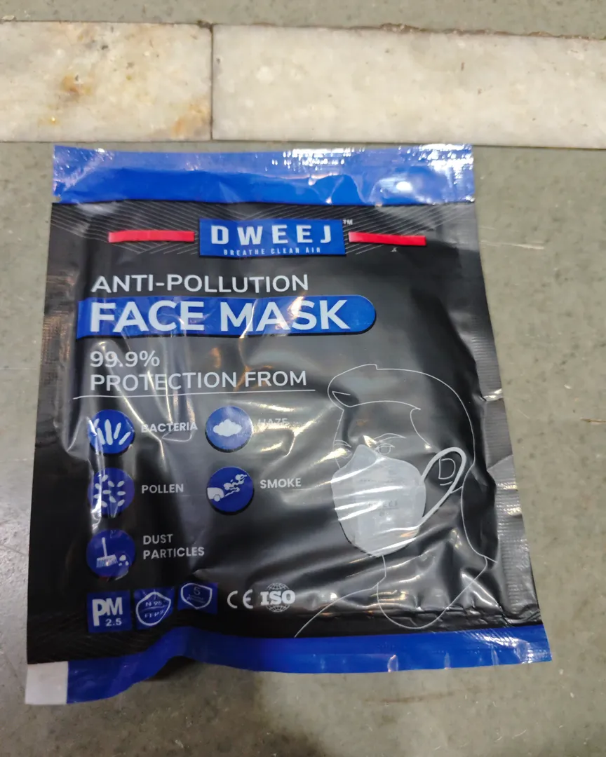Anti Pollution Face Mask with 99.9% Protection Available Wholesale Rate in Kalwa Thane