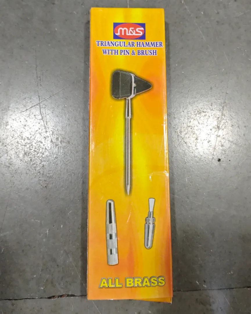 Triangular Hammer With Pin & Brush Available in Kalwa Thane