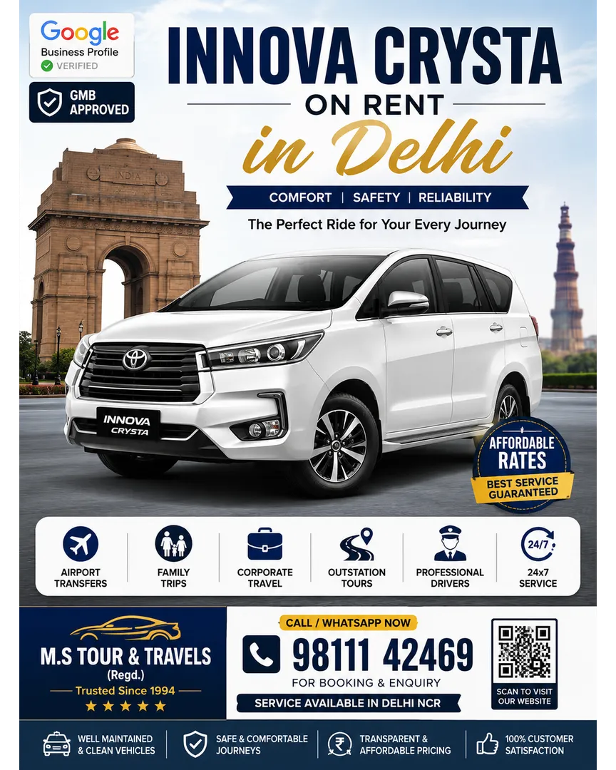 Tempo Traveller & Urbania on Rent from delhi | Outstation Cabs