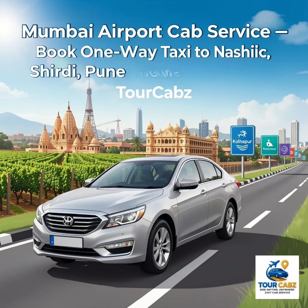 Best Cab Service from Nashik to Mumbai – TourCabz